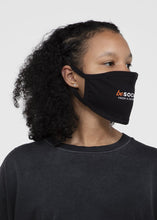 Load image into Gallery viewer, BESOCIAL: COTTON FACE MASK [BLACK]
