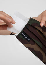 Load image into Gallery viewer, SOCIAL STATUS: CAMO MASK [GREEN]
